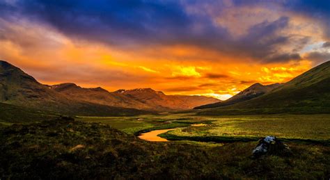 Scottish Landscapes at Sunset